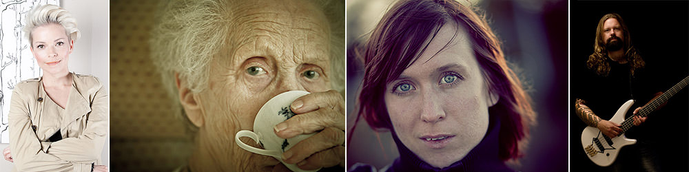 Portraits by Oskar Allerby